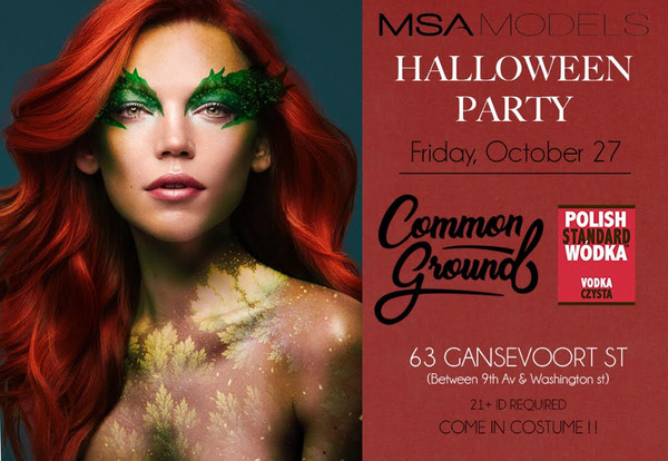 MSA models Halloween Party