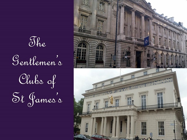 London Gentlemen's clubs walk