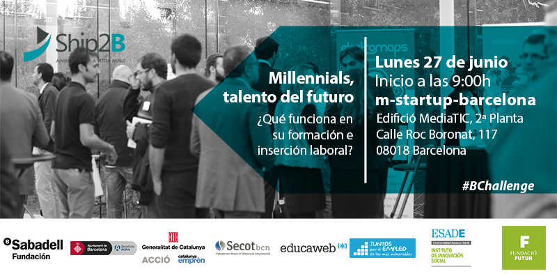 Partners del evento de presentación B-Challenge 2016