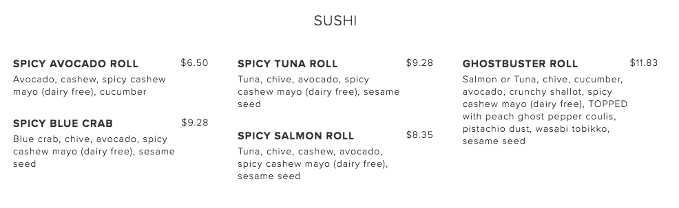 Sushi Rolls