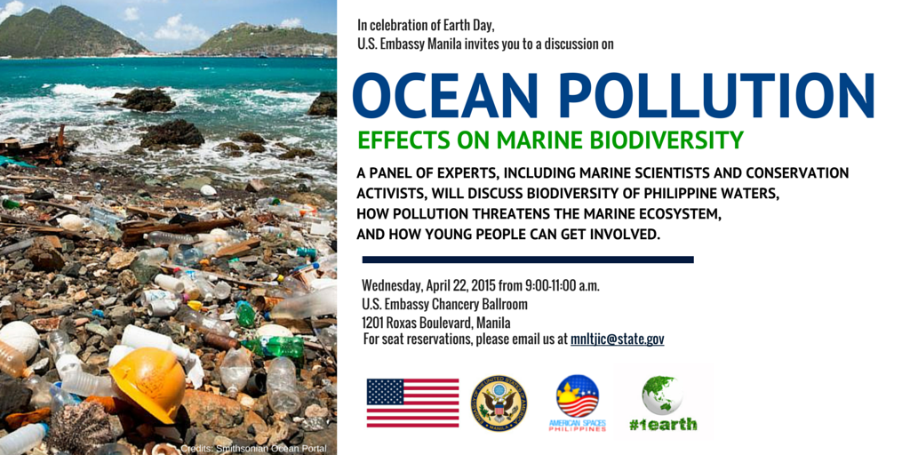 Ocean Pollution Effects on Marine Biodiversity (U.S. Embassy Talks