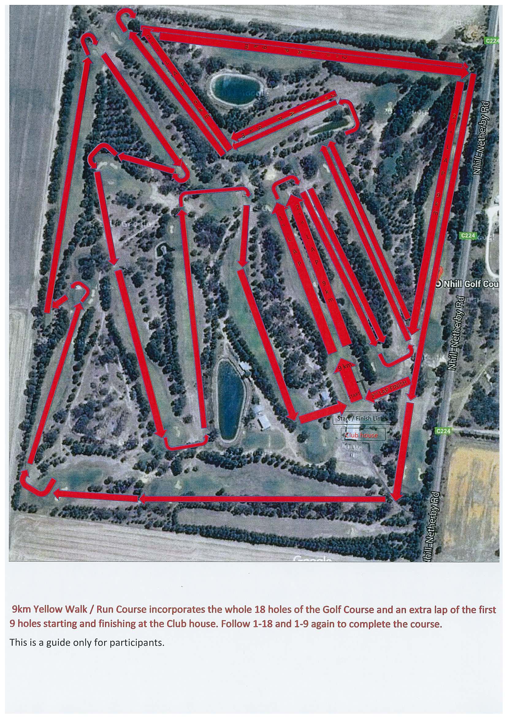 Red course map 2017