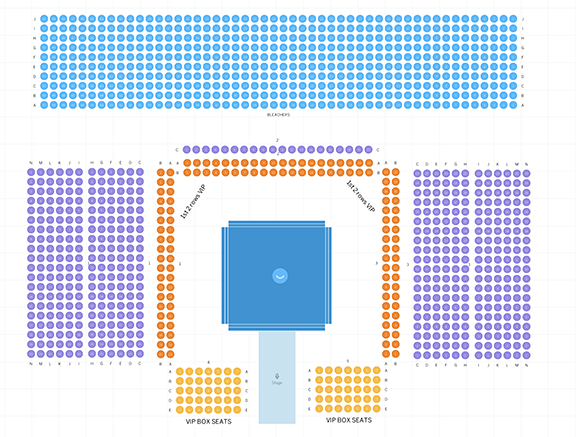 Cow Palace Seating Chart Wrestling