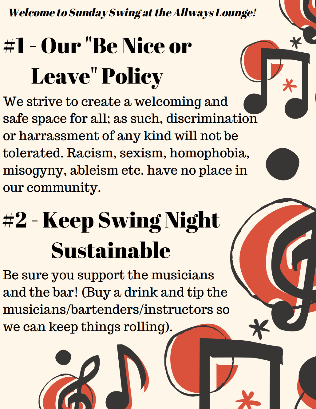 Allways Community Guidelines