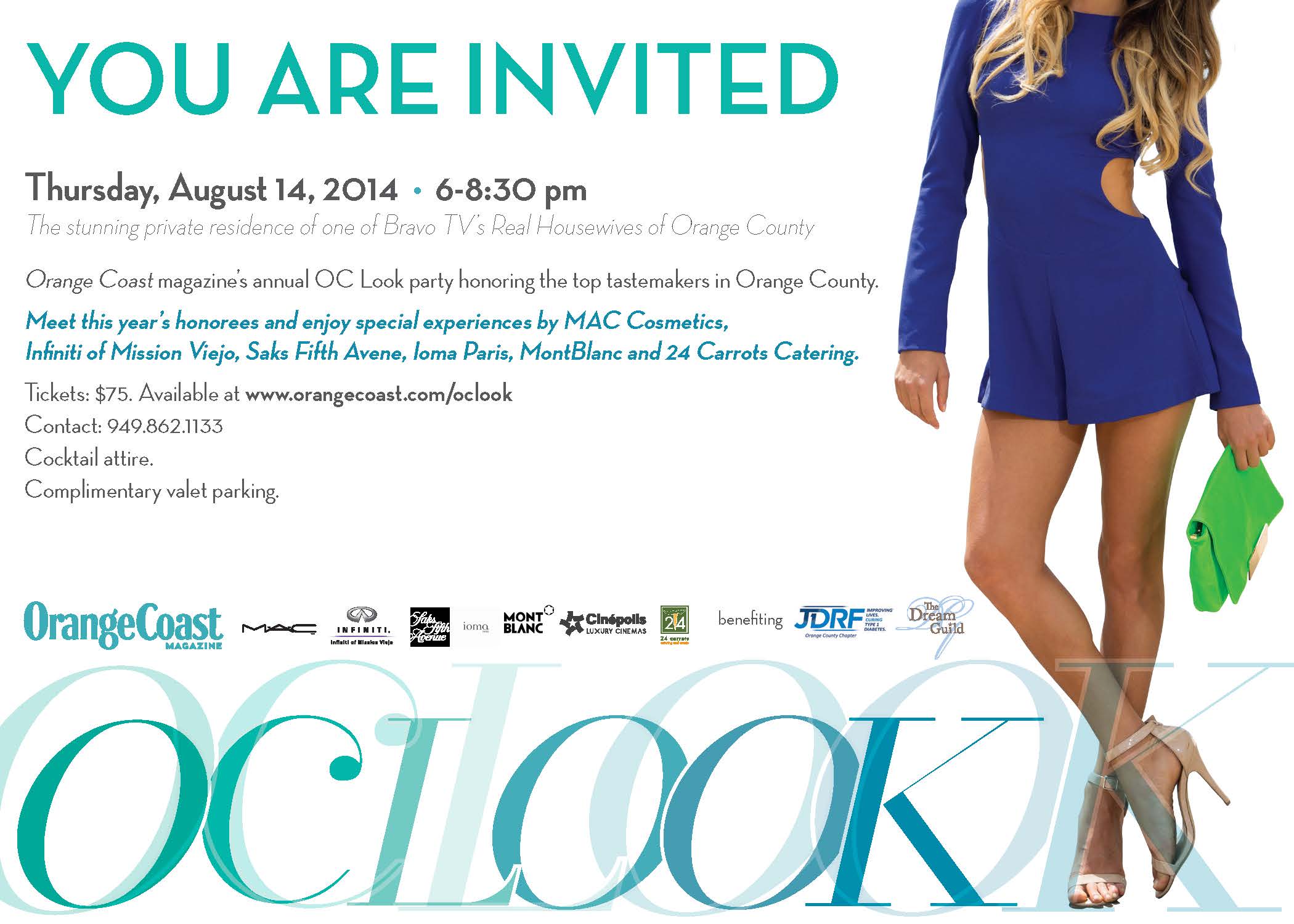 OC Look 2014 Save the Date OC Look 2014 Save the Date