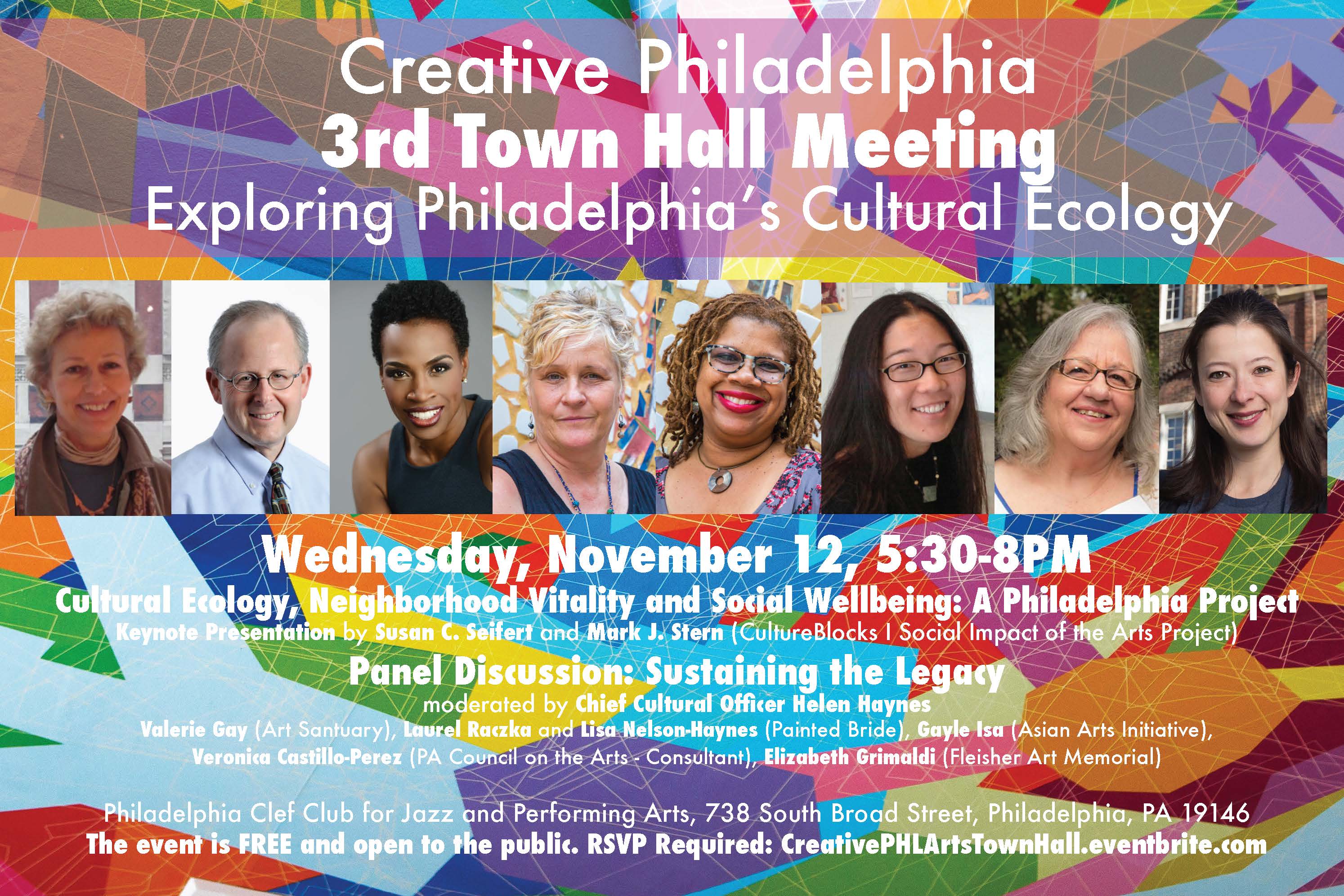 Creative Philadelphia 3rd Town Hall Meeting Tickets, Wed, Nov 12, 2014