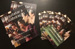 Capas dos livros da série Arquitetar a colaboração