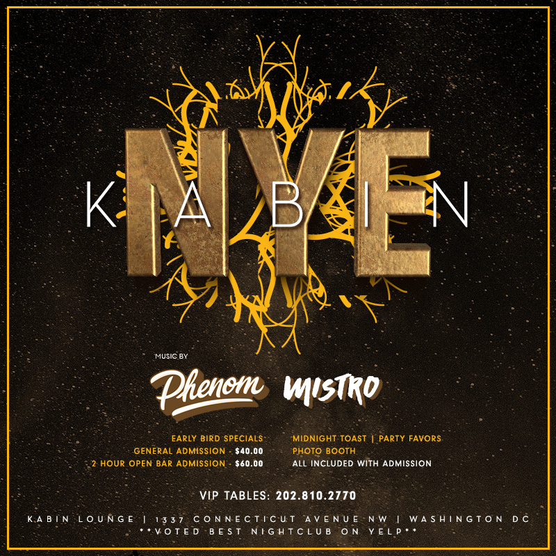 Kabin NYE DC