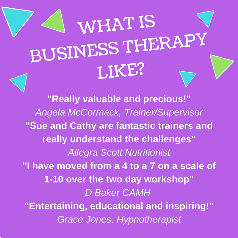 Attendees describe what Business Therapy workshops are like