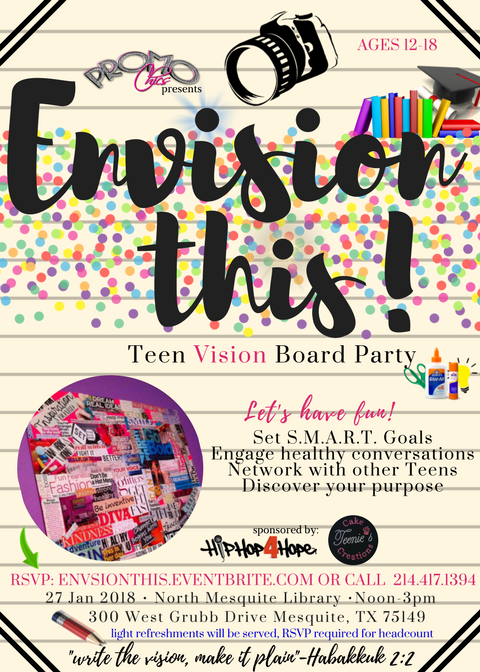 Vision Board Ideas For Teen Girls