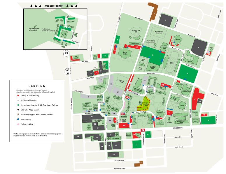 Lipscomb University Campus Map