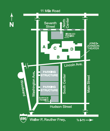 Occ Royal Oak Campus Map – Interactive Map