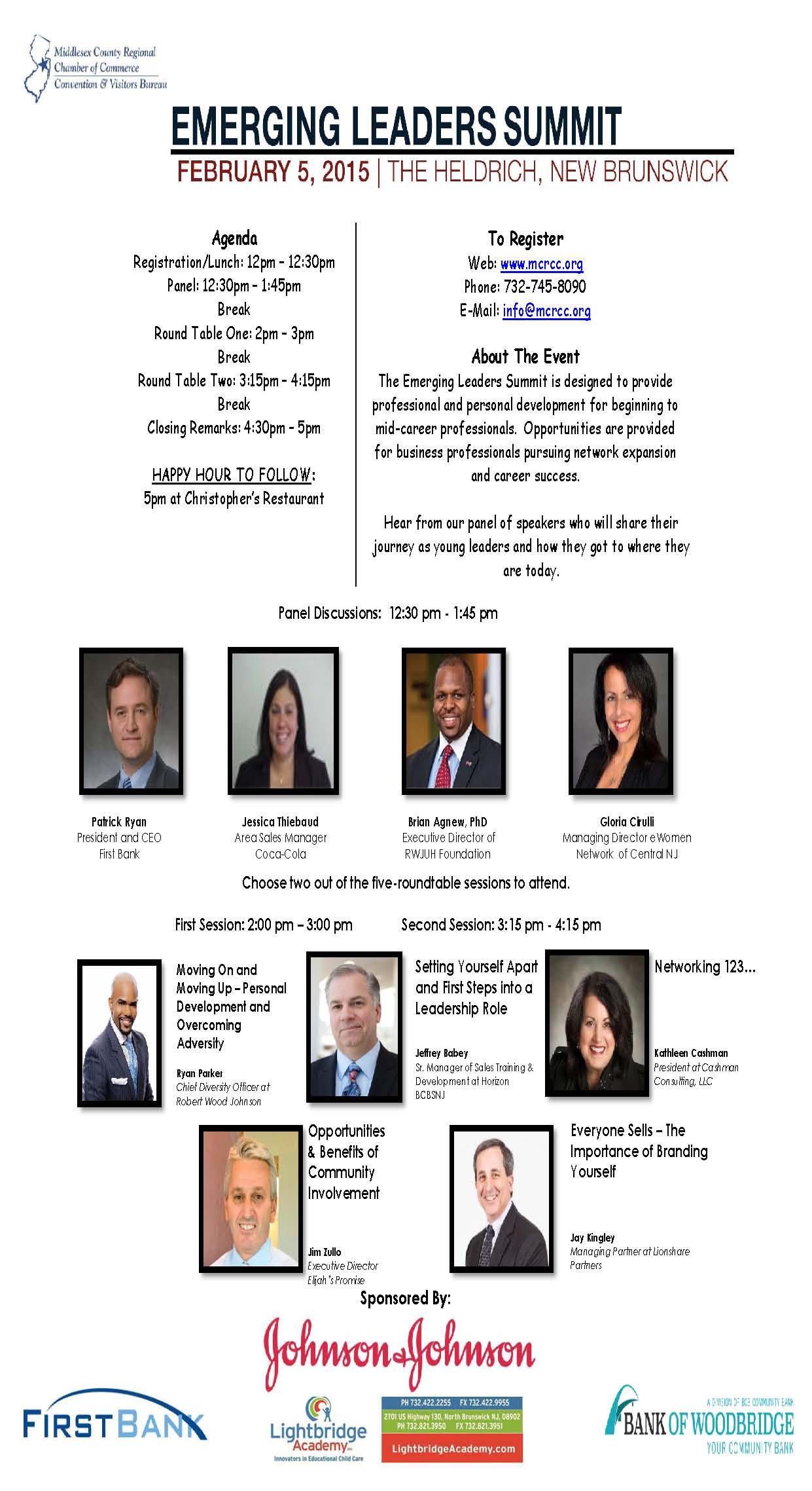 Emerging Leaders Summit on February 5th