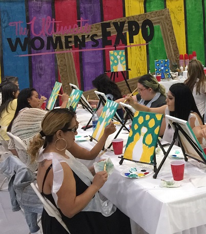 Atlanta Women's Expo, Complimentary DIY Art Workshops!