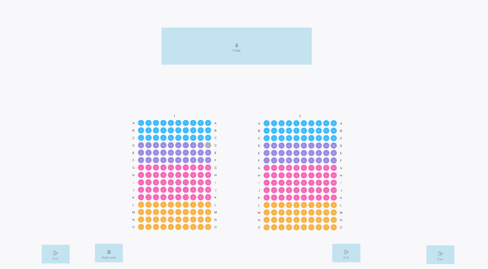 Morehouse Forbes Arena Seating Chart