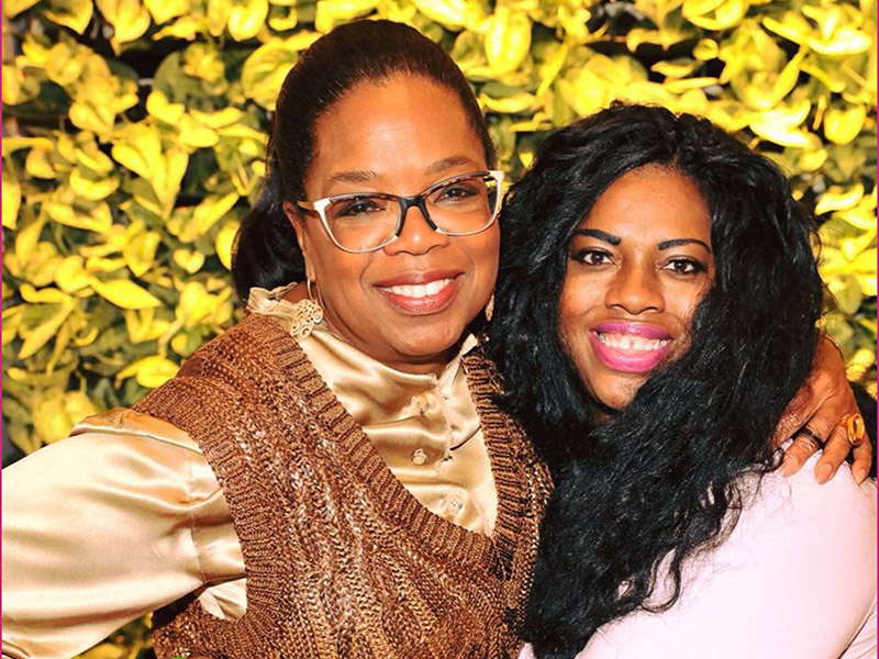 Oprah Winfrey and Nikki Rich