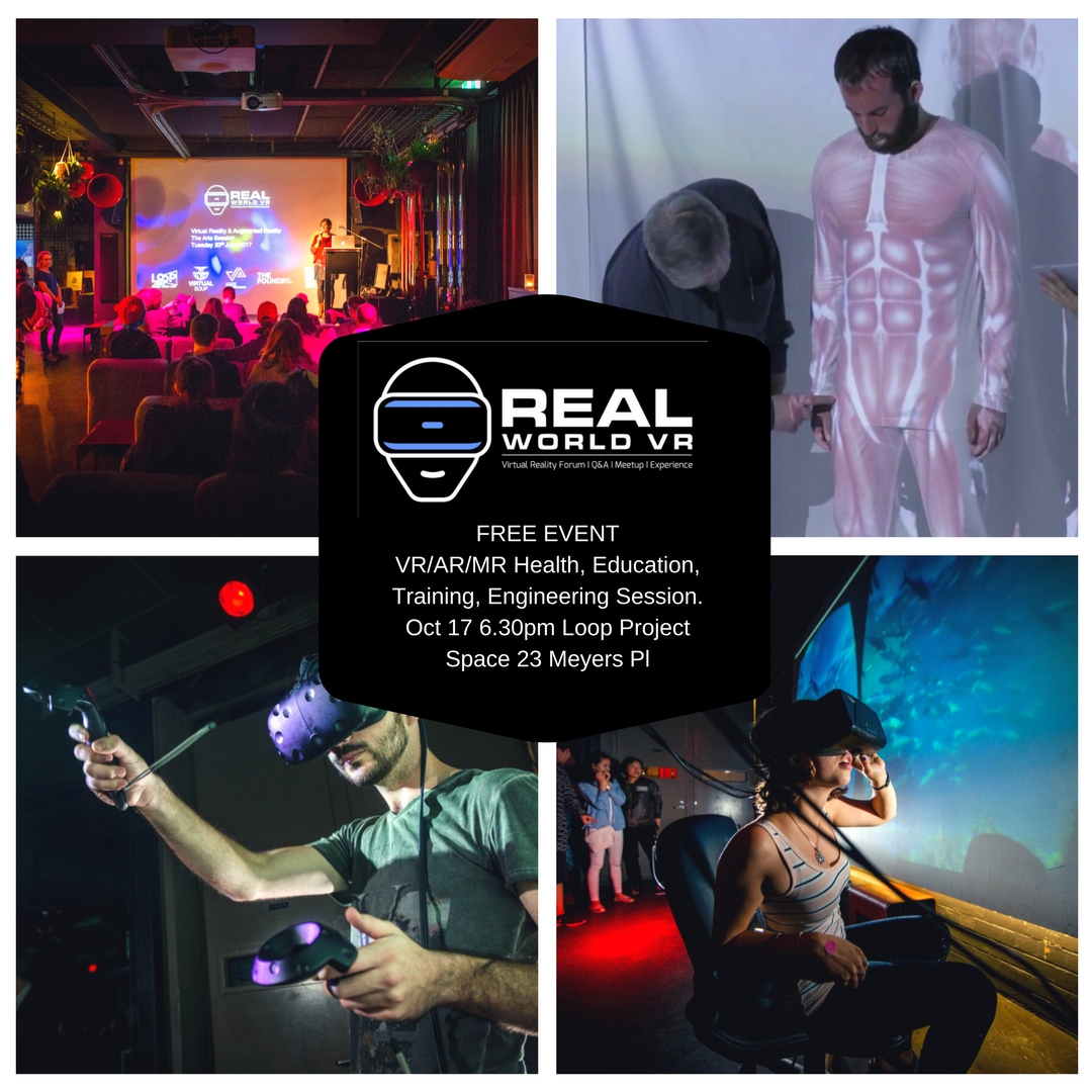 Real World VR - Business, Engineering, Health, Education