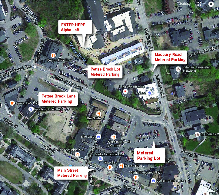 Unh Parking Map