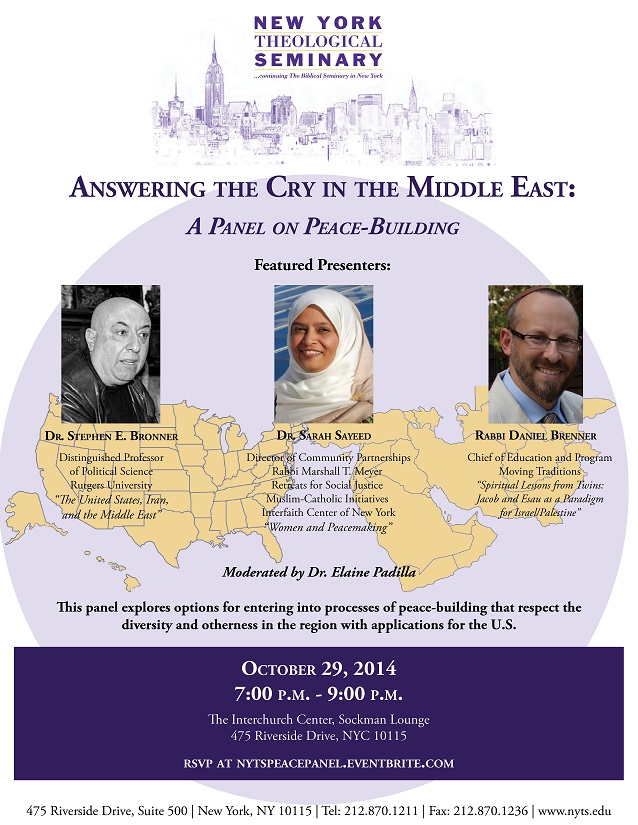 Peace Panel Flyer