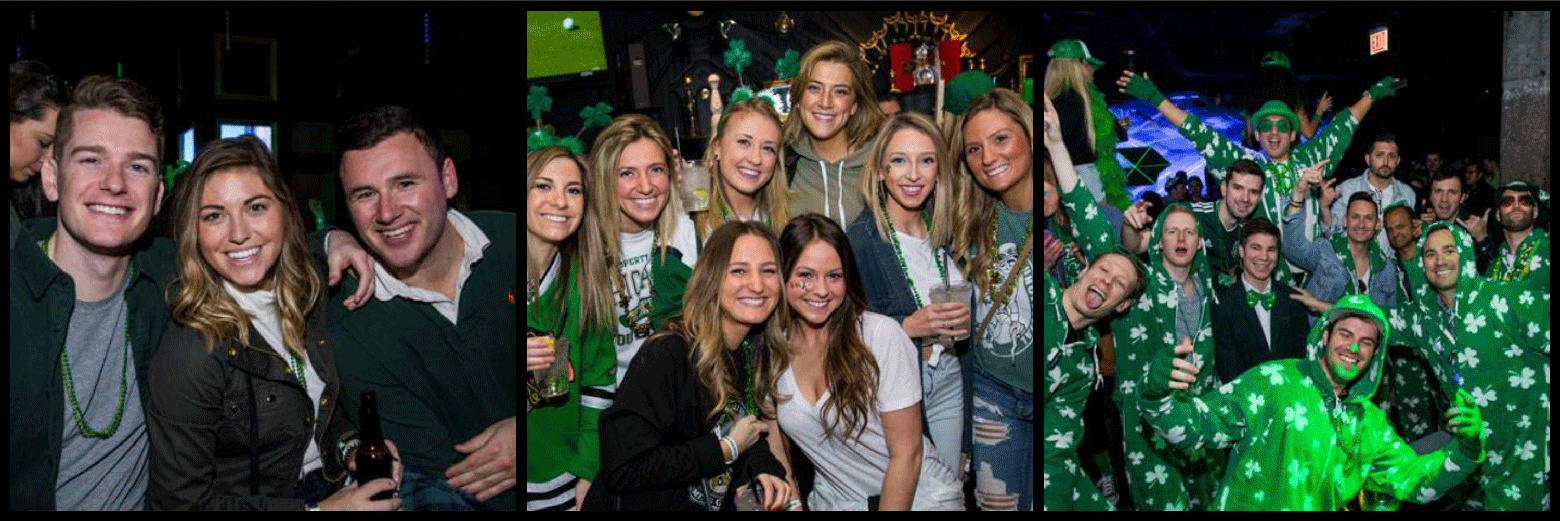 saint pattys day bar crawl chicago