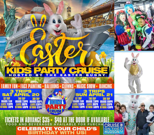 The Kids Easter Cruise NYC Kids Easter Party New York Skyport Marina