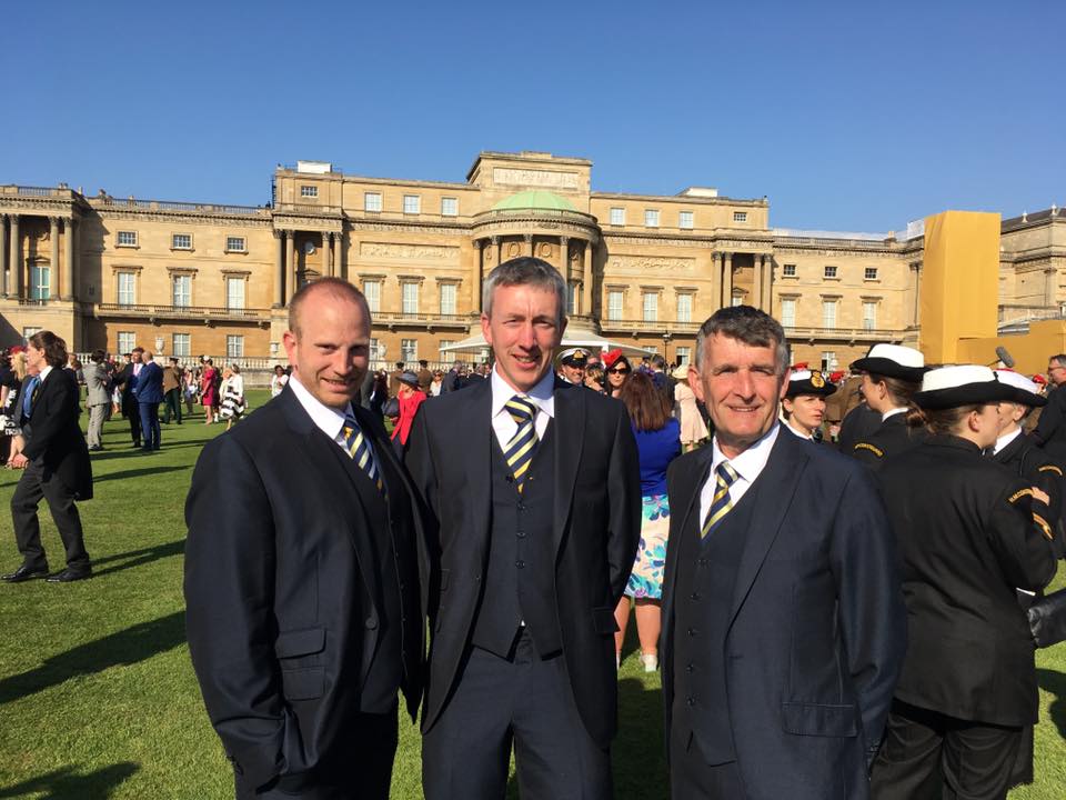 Jeremy Purdy at Buckingham Palace