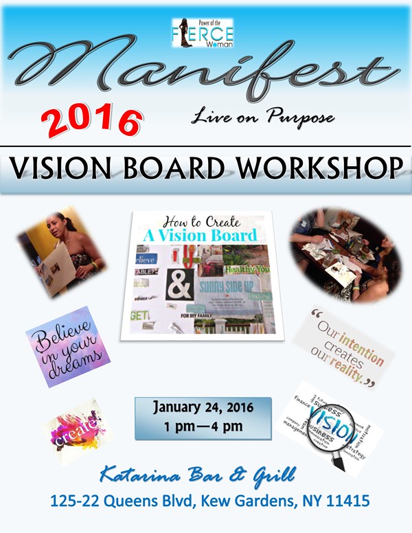 Create Your Life Vision Board Workshop