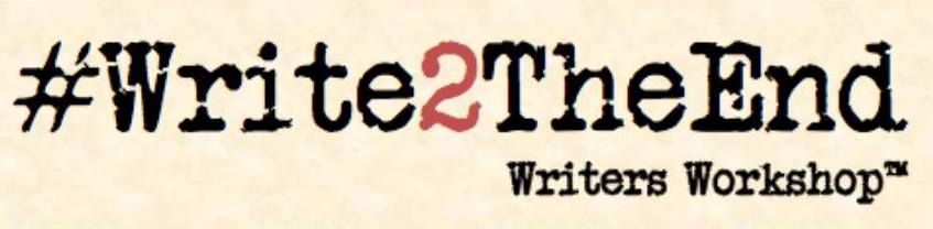 #Write2TheEnd logo