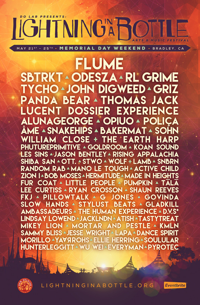 Official 2015 Lineup