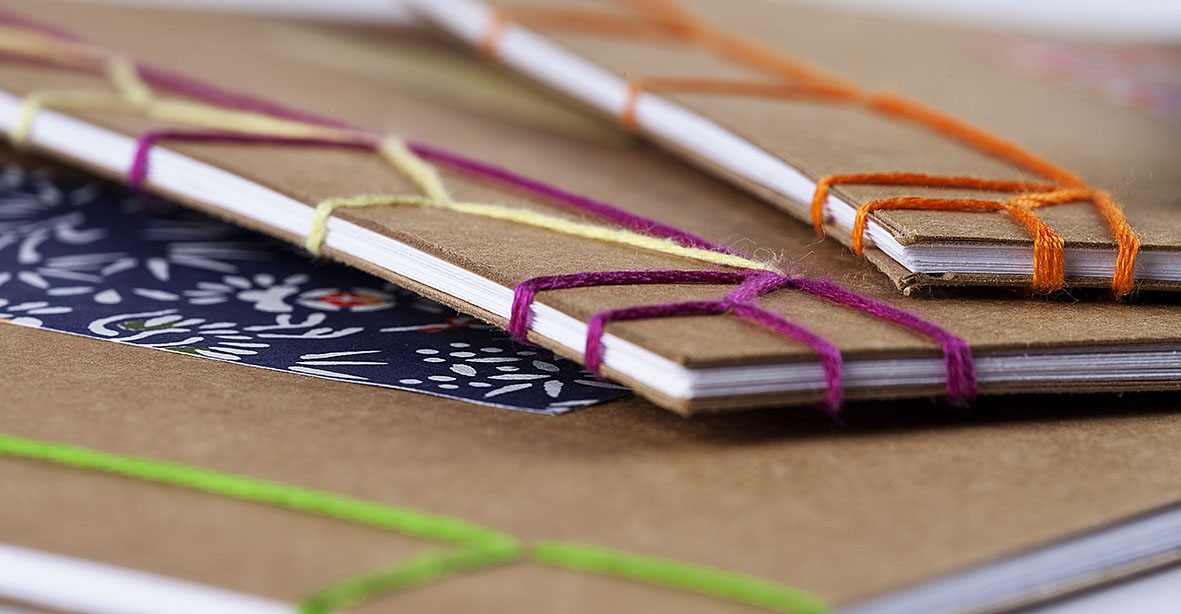 Craft_Traditional Japanese Stitch bookbinding Tickets, Sun, 23