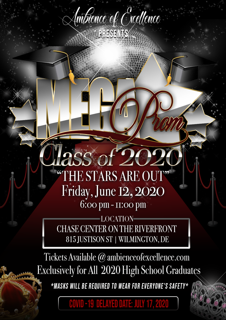 MEGA Prom for the High School Graduating c/o 2020