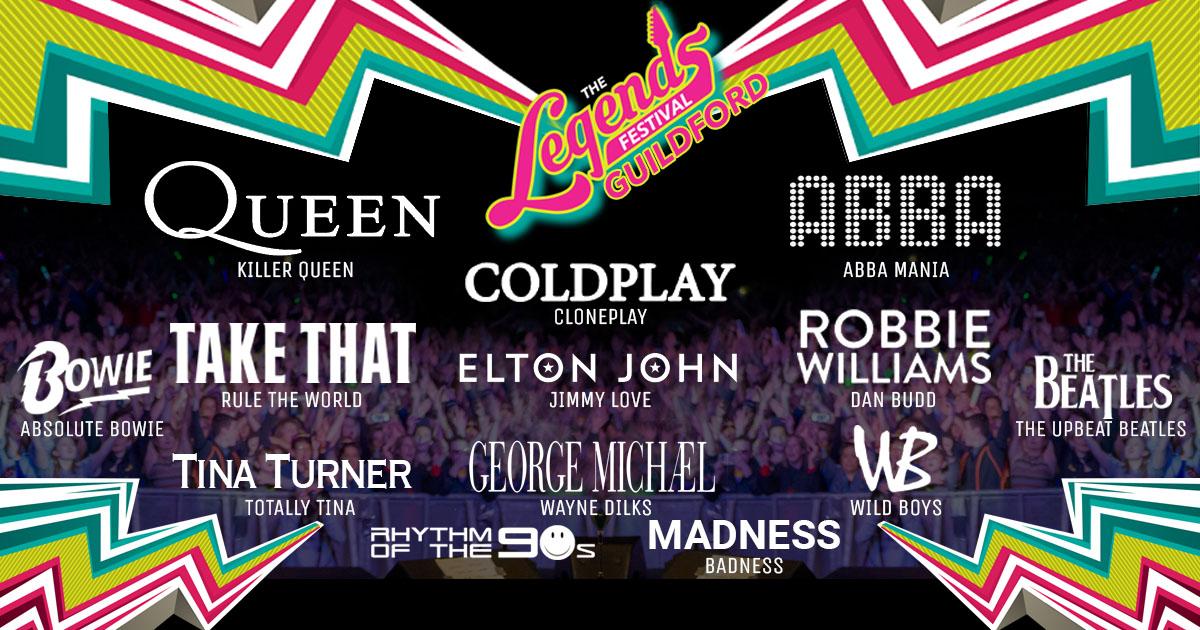 The Legends Festival - Stoke Park, Guildford