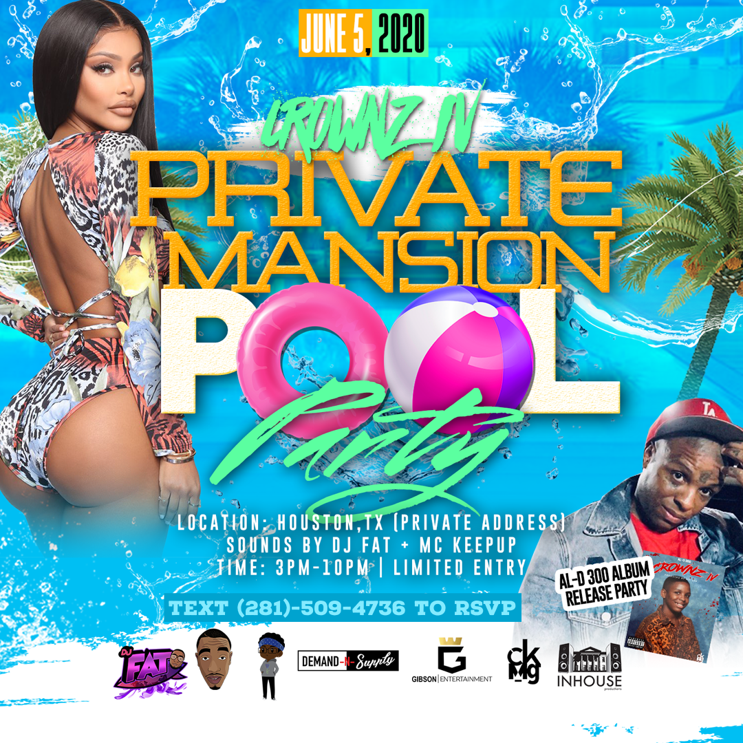 Crownz IV Private Mansion Pool Party