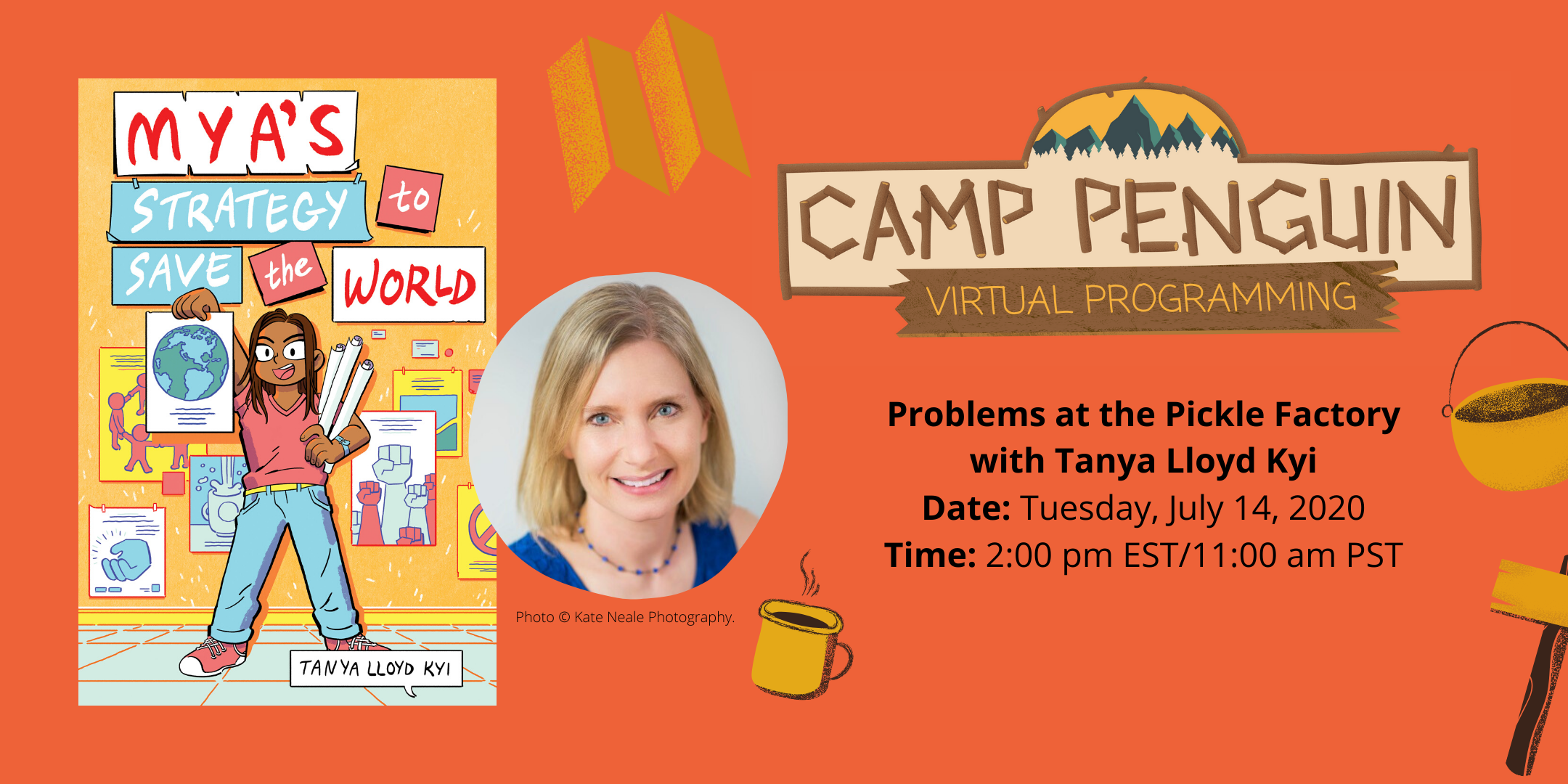 Camp Penguin: Problems at the Pickle Factory with TANYA LLOYD KYI