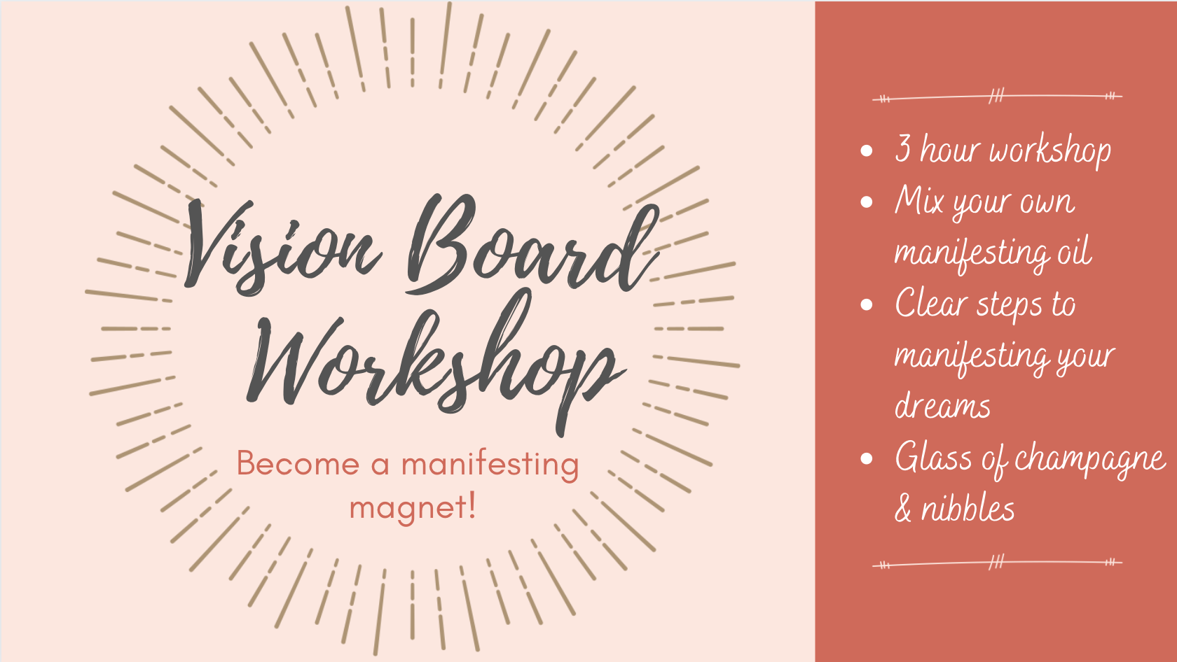 Manifesting & Vision Board Workshop