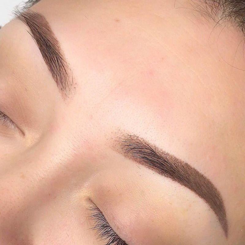 Ombre Powder Eyebrows /Microshading Live model Hands on Training