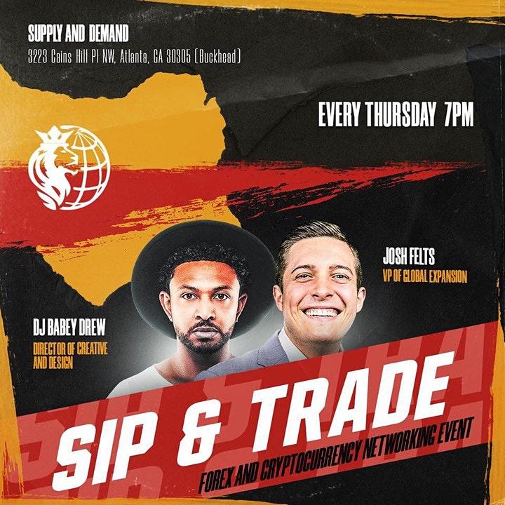 ATL SIP & TRADE - Forex & Cryptocurrency Networking Event