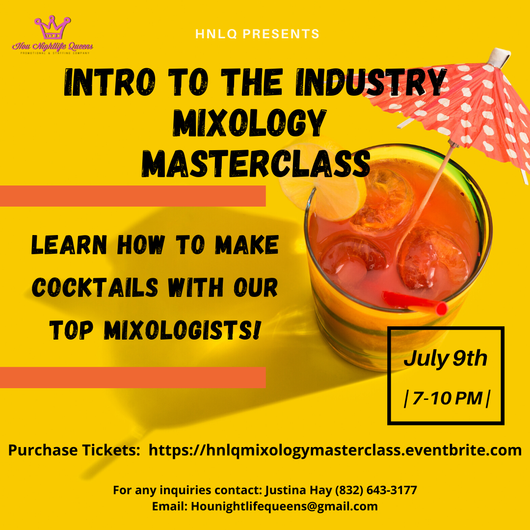 Intro to the Industry Mixology Masterclass