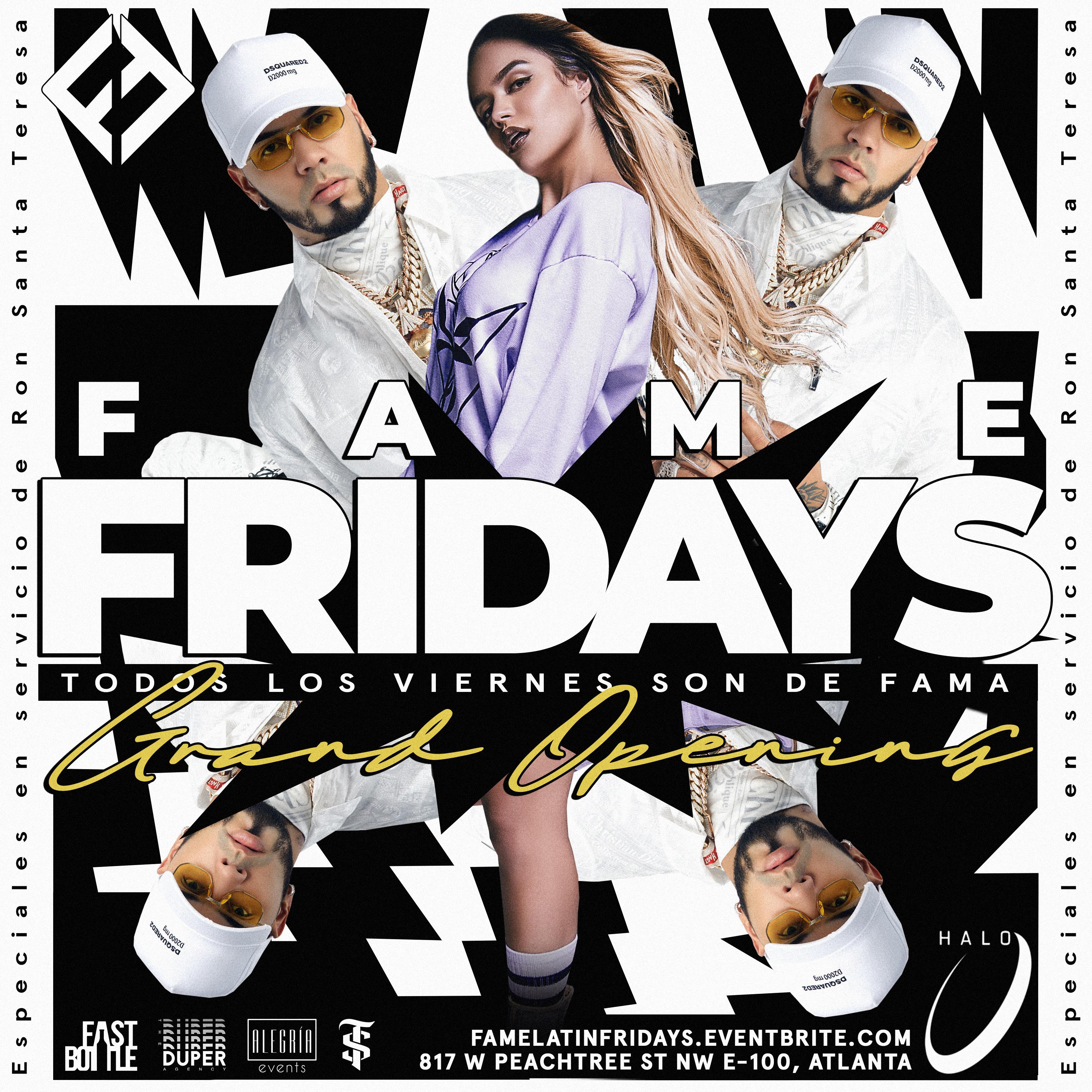 Fame Fridays at HALO Lounge