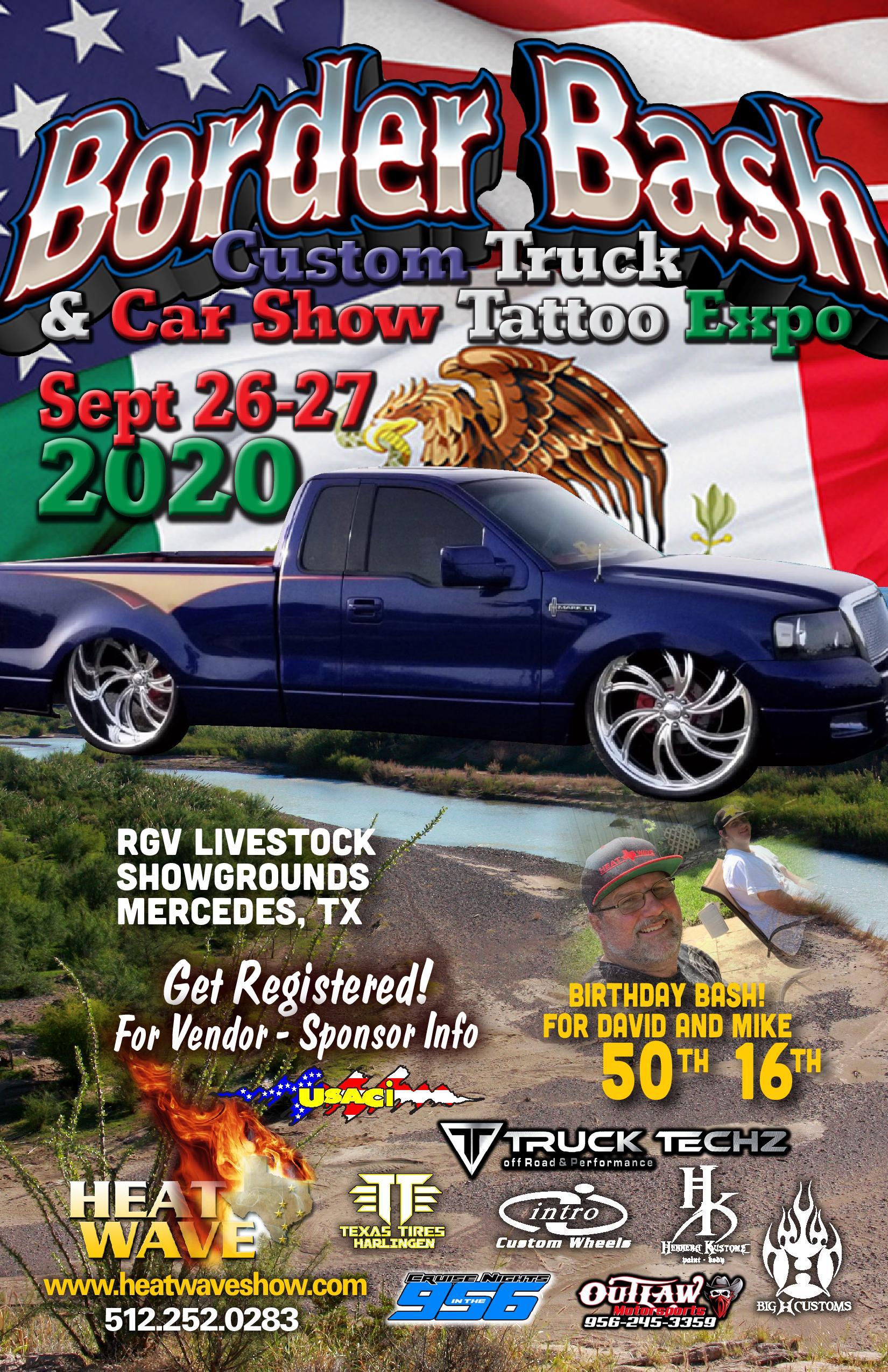 2020 Border Bash Truck and Car Show - Tattoo Expo (Mercedes)