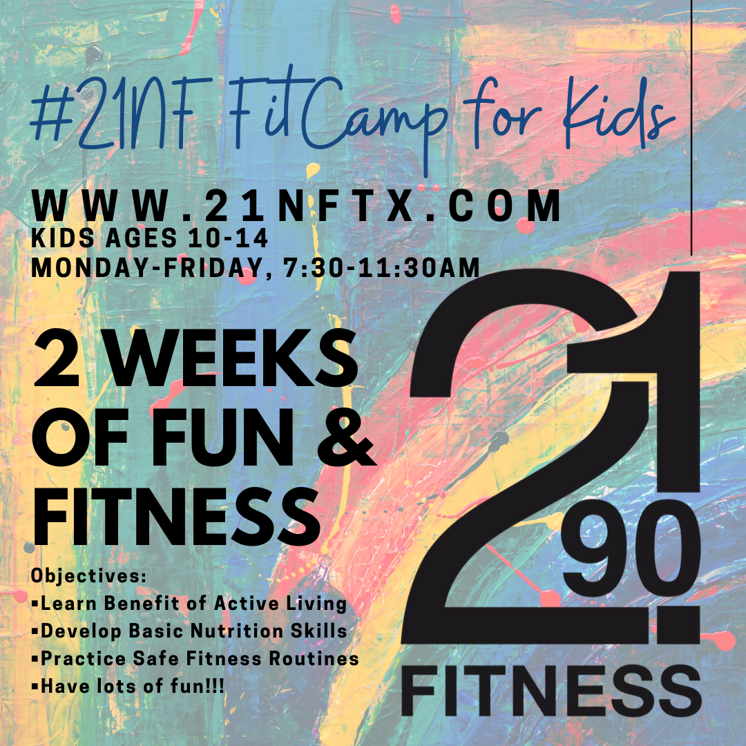 #21NF FitCamp for Kids (WK 2)