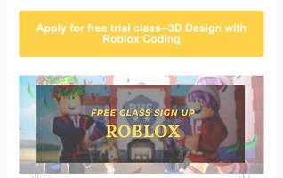 3d Design With Roblox Coding Free Trial Class Tickets Multiple Dates Eventbrite - roblox education coding
