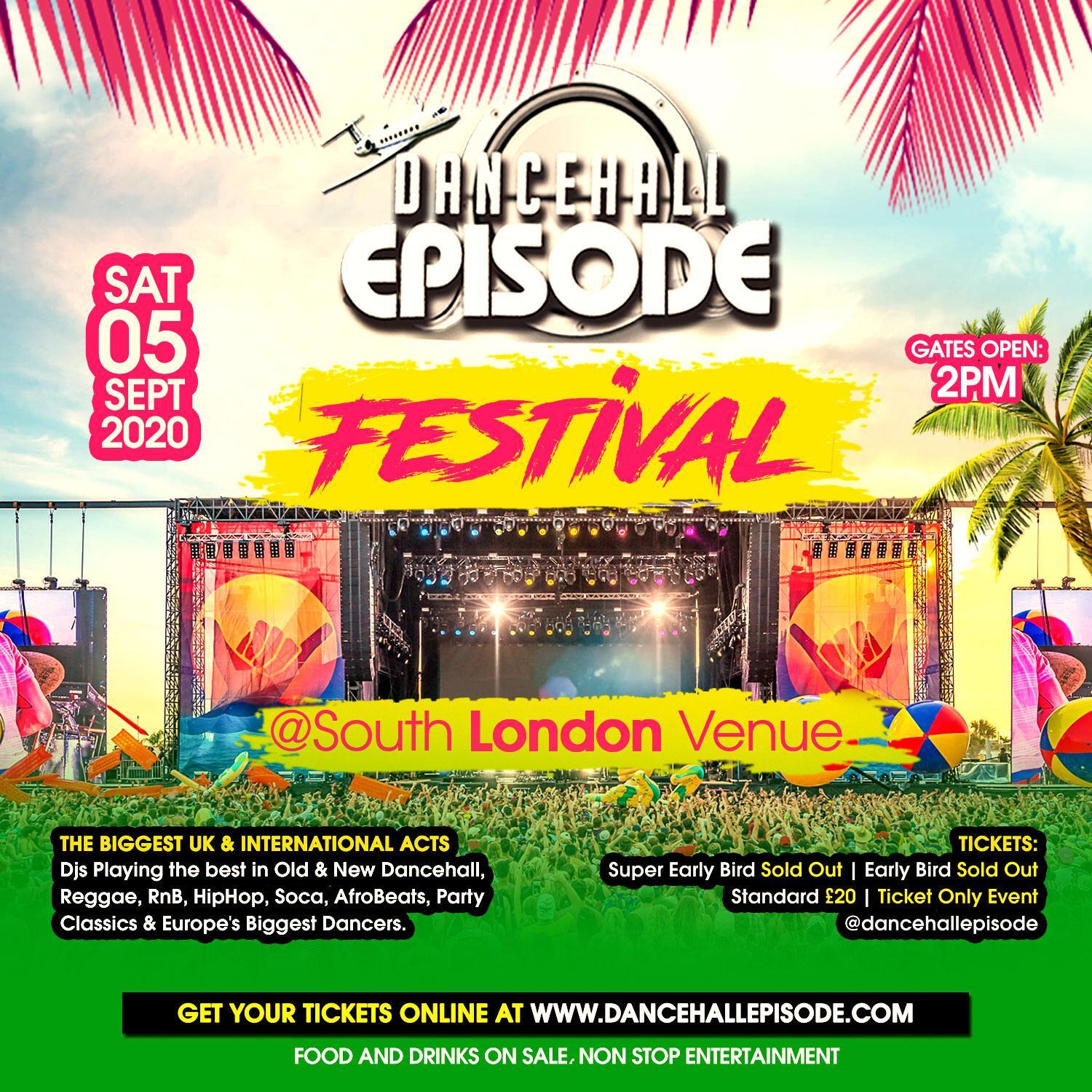 Dancehall Episode Festival - 5 SEP 2020