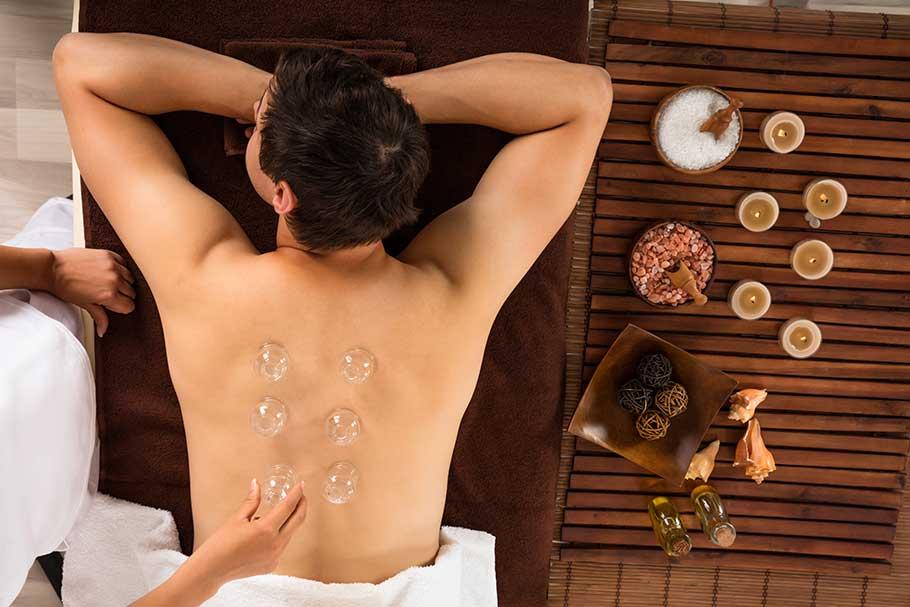 Cupping & Tuina therapy with your loved one