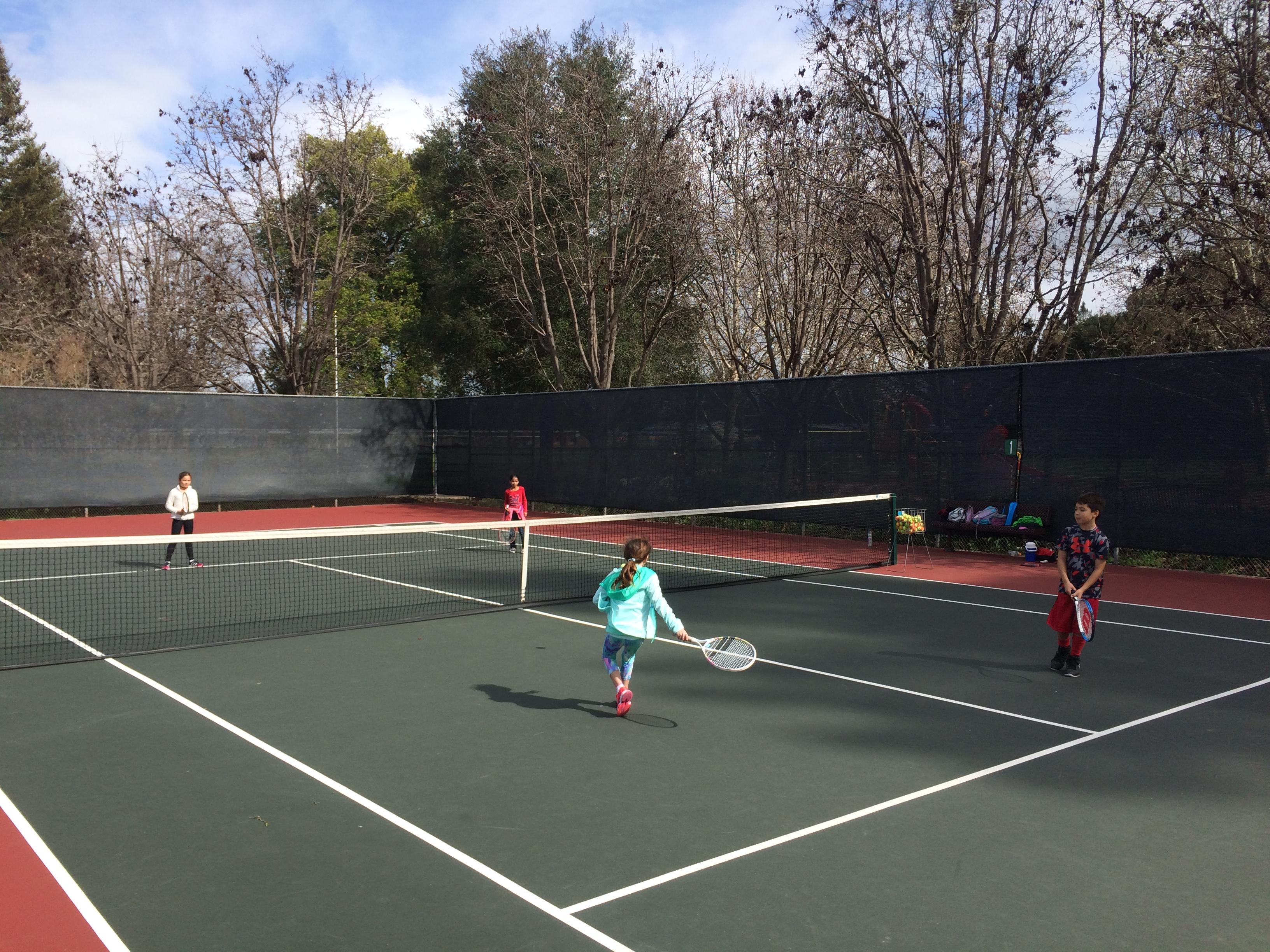 Kids Tennis Classes in Fremont (Novice Ages 6-8)