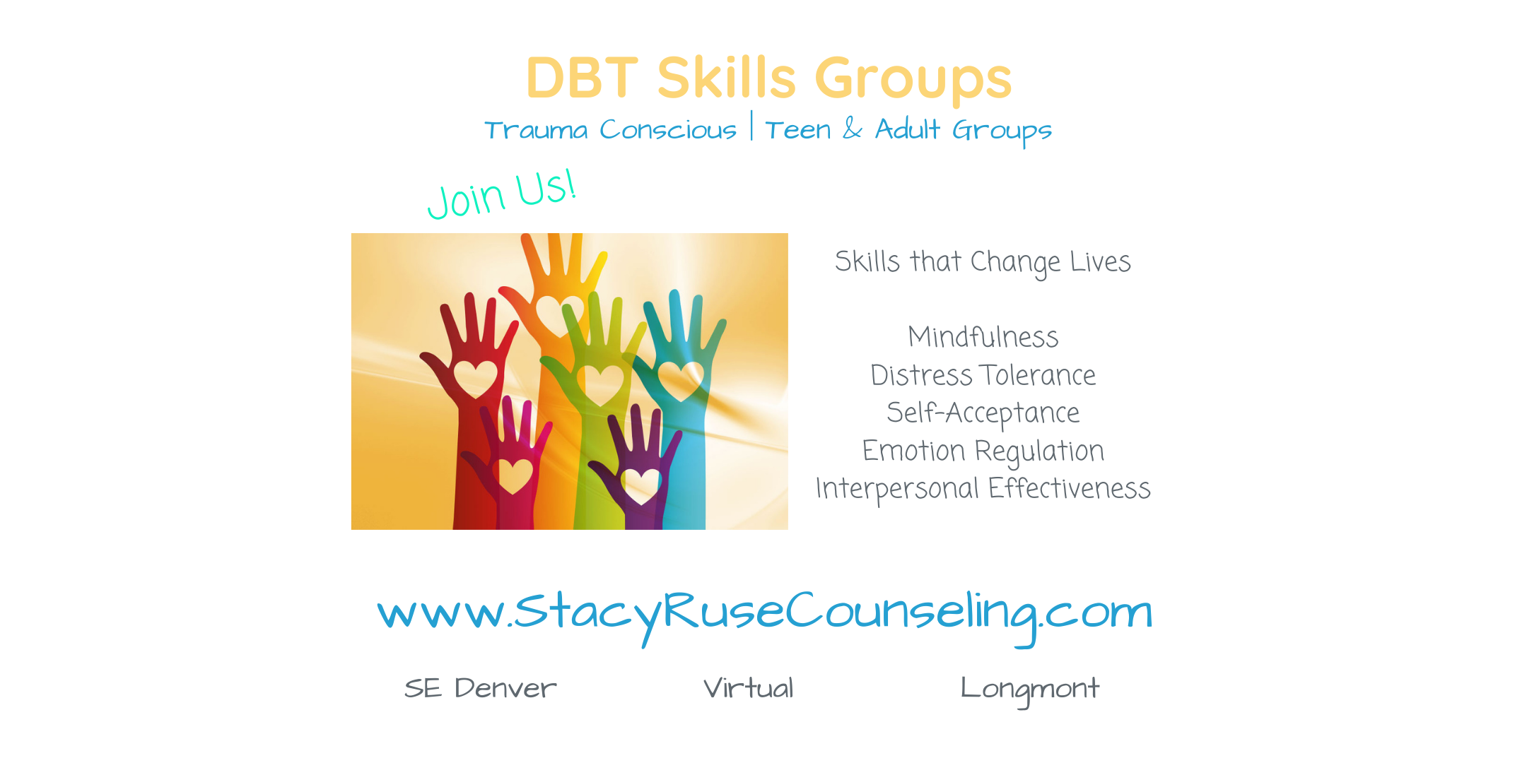 Weekly DBT Skills Group for Addictions - Denver