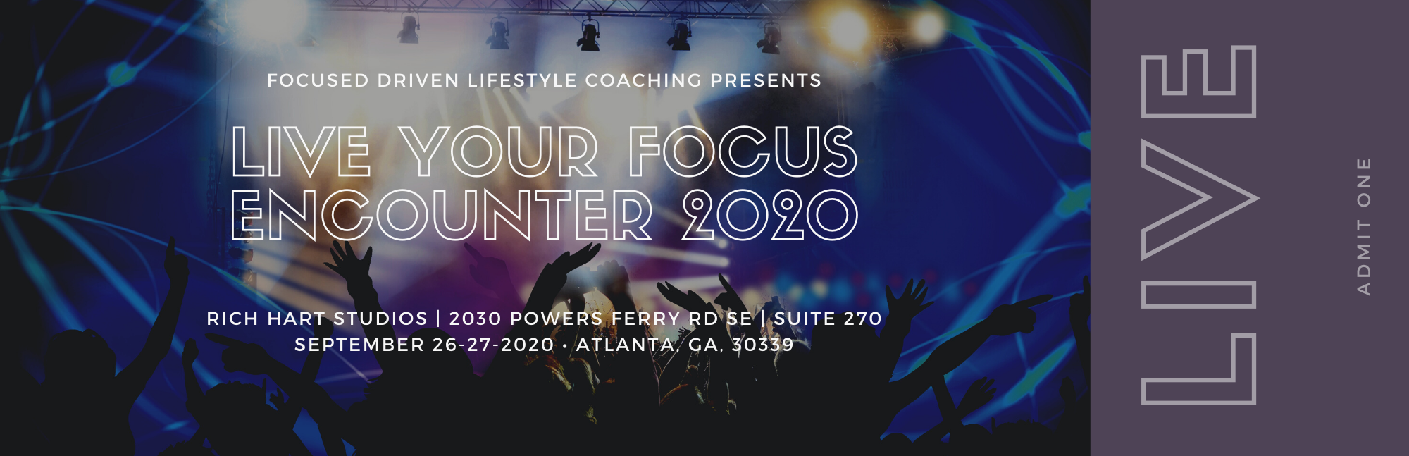 Live Your Focus Encounter 2020 Virtual Summit