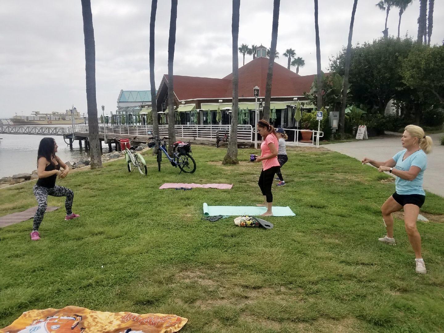 Full Body Workout on the Bayfront