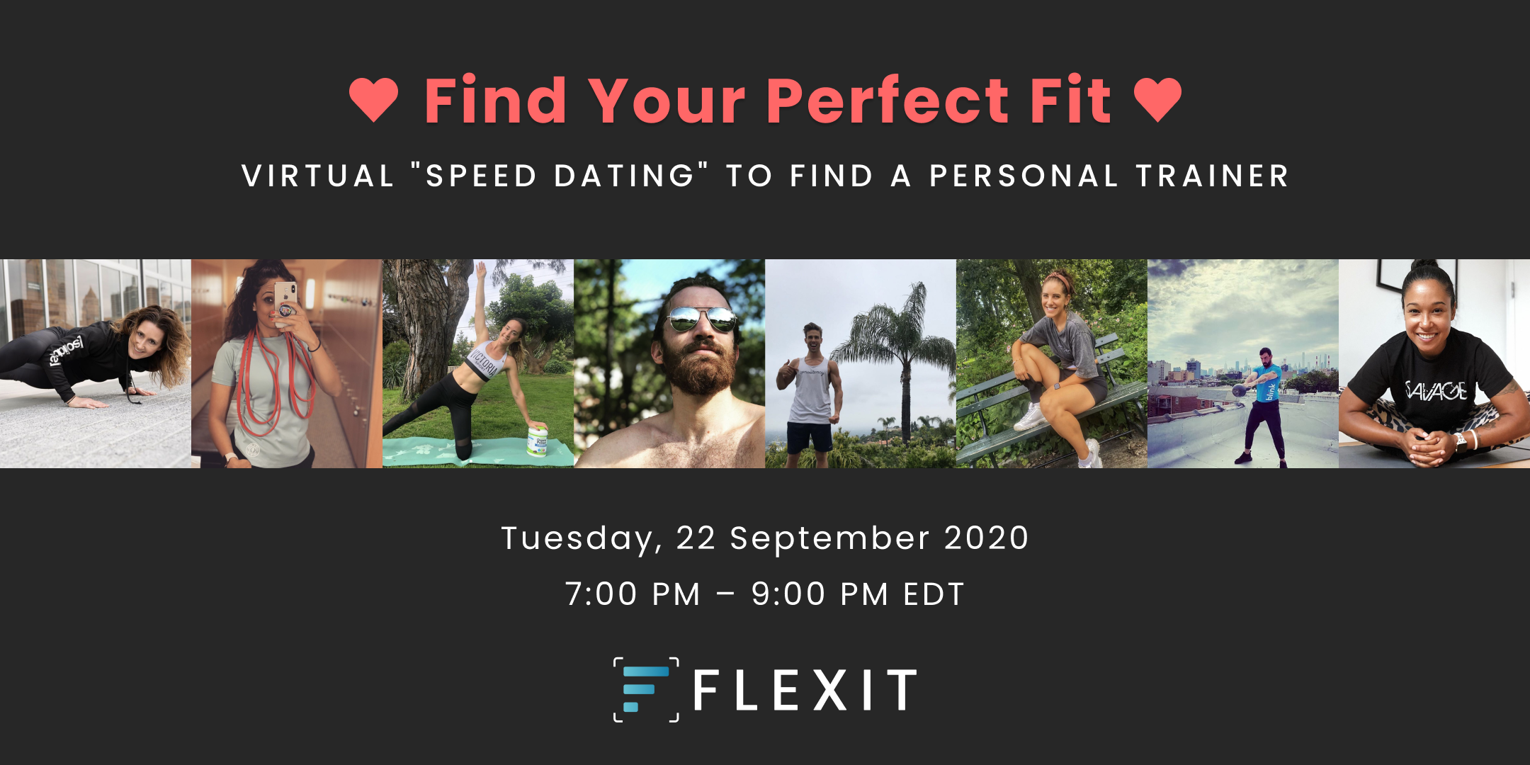 Find Your Perfect Fit | Virtual Speed Dating to find a Personal Trainer