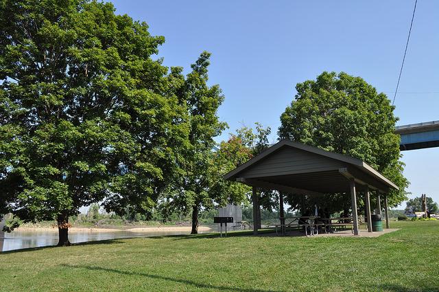 Park Shelter at Riverfront Park - Dates in May - June 2021